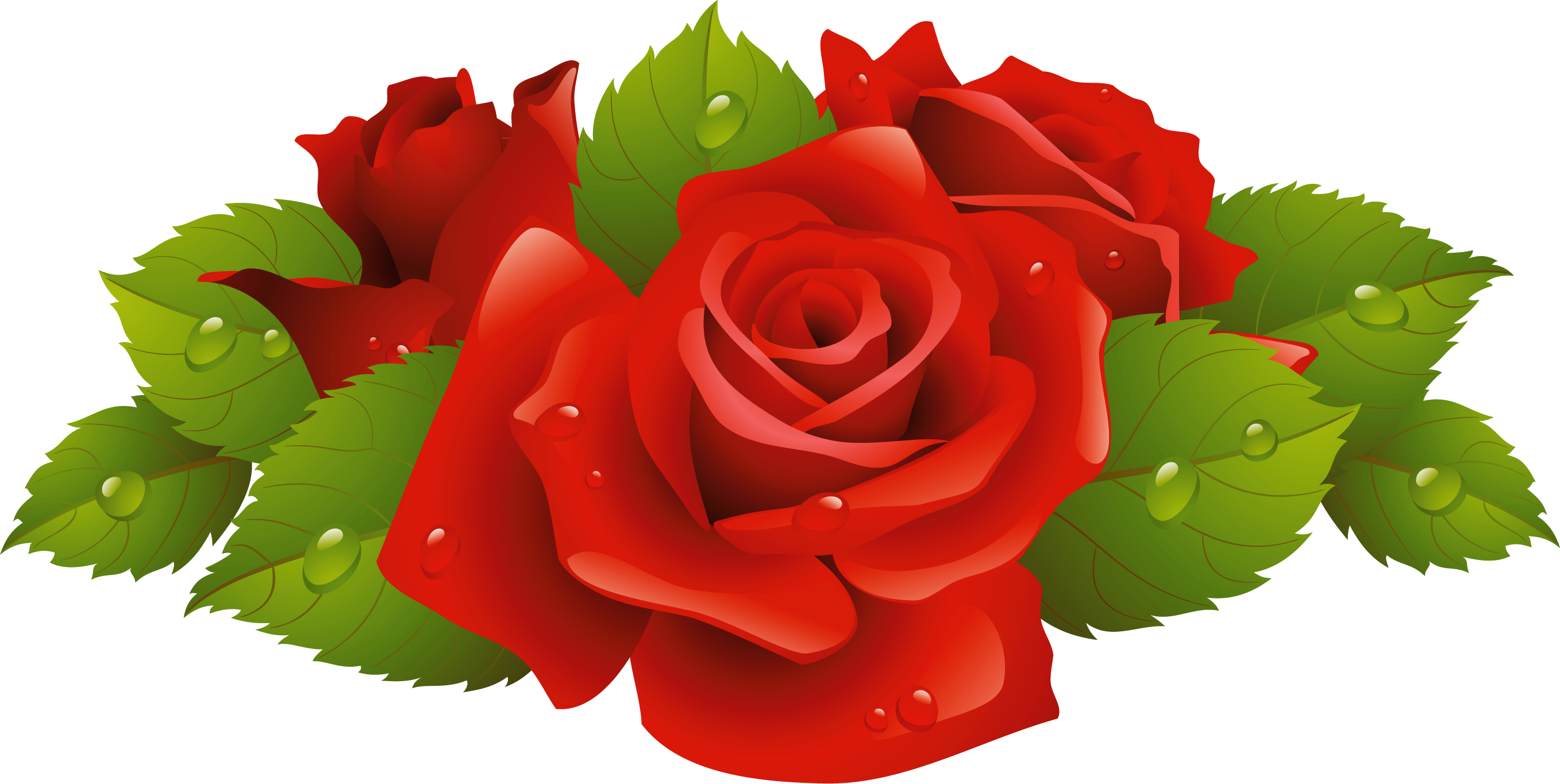 زهور حمراء مفرغة الخلفية PNG مدونة الميامين almayameen14